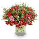 Kytice prémiových tulipánů